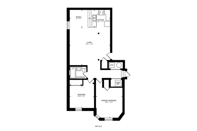 $1,750 | 6170 North Winchester Avenue, Unit G, Chicago, IL 60660