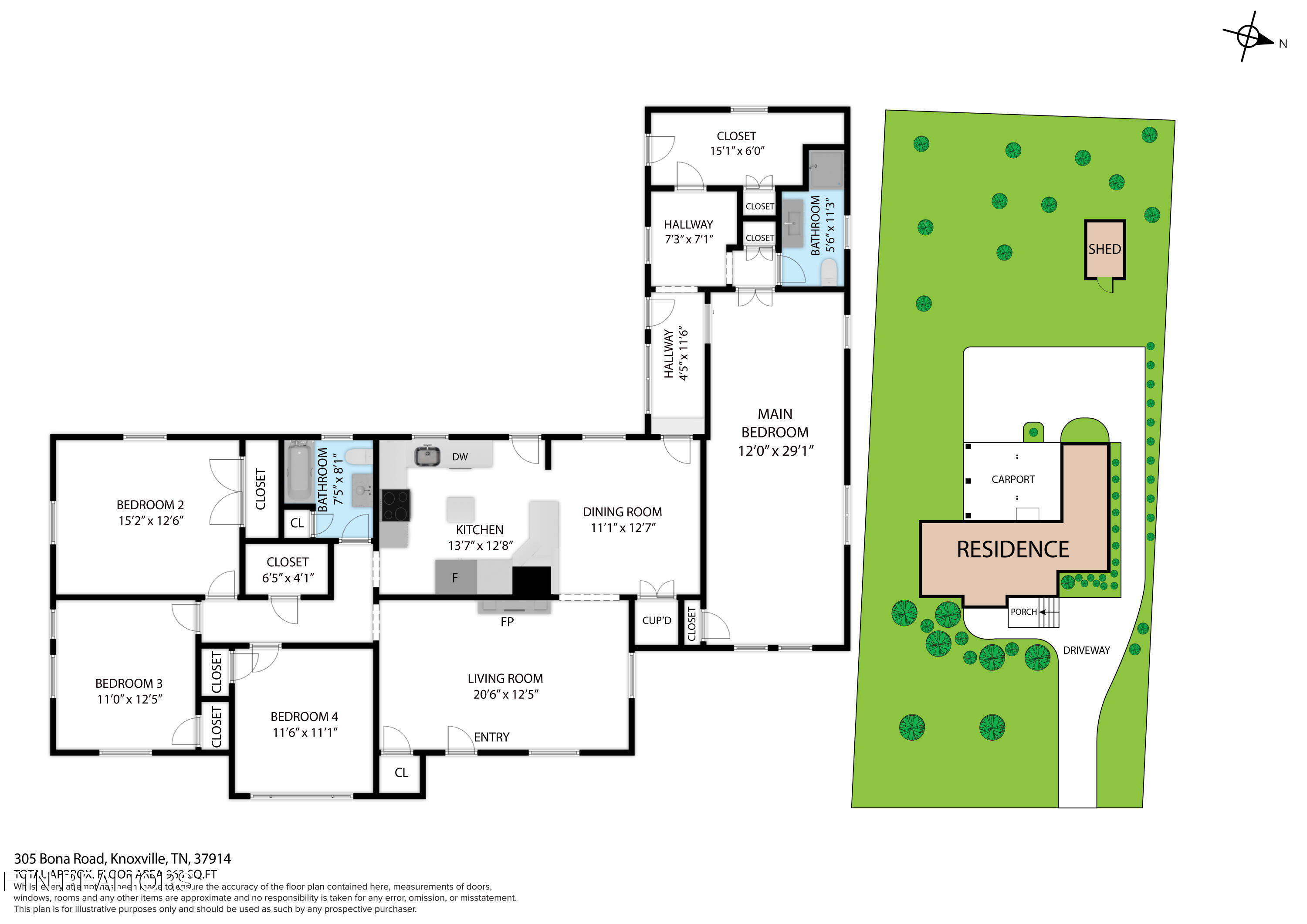 305 Bona Road Knoxville, TN 37914 - Photo 34 of 43 305_bona_road_knoxville_tn_37914-2d