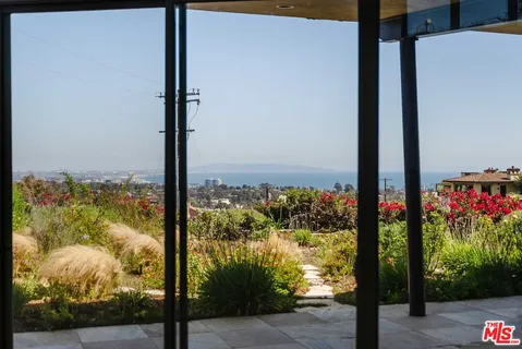 a view of a city from a window