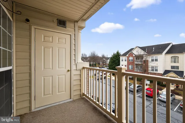 a view of city from balcony