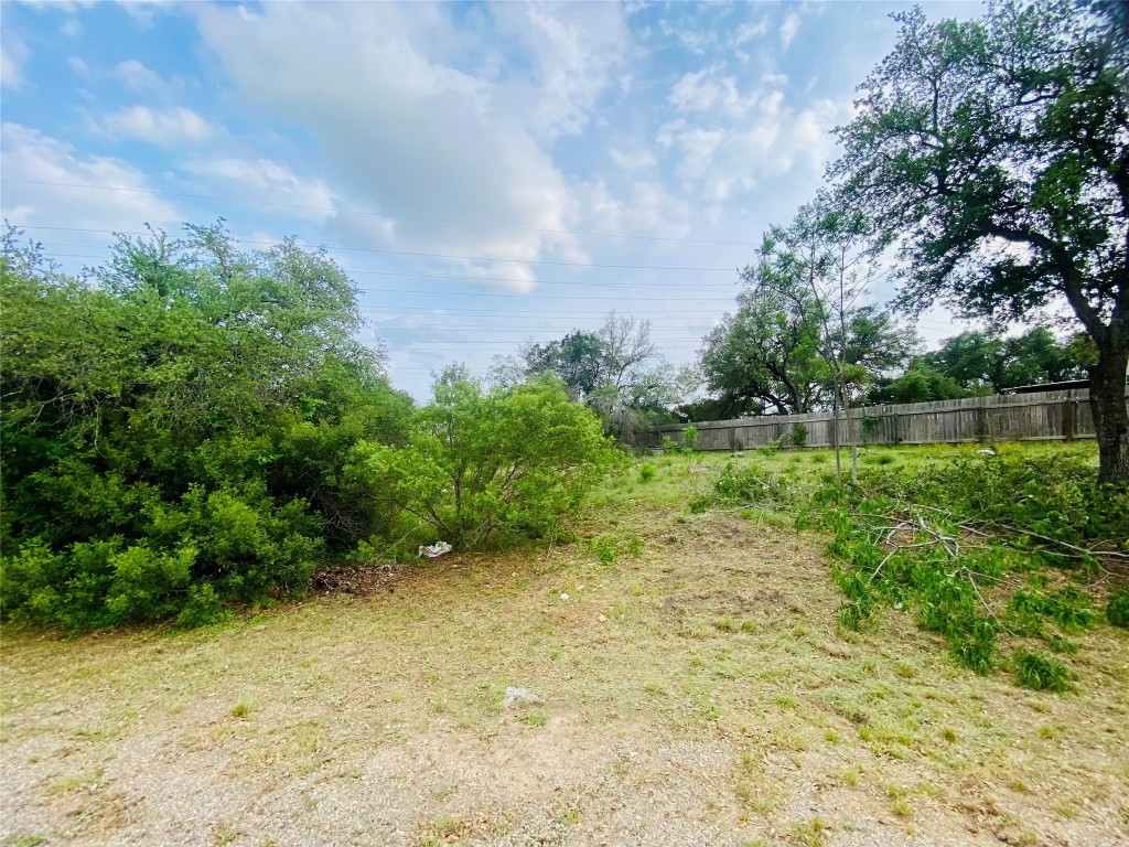 3120 Geronimo Trail Austin, TX 78734 - Photo 5 of 10 a view of a yard with plants and trees