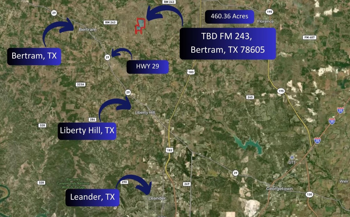 0 Fm 243 Bertram, TX 78605 - Photo 1 of 23 a sign that is on a brick wall