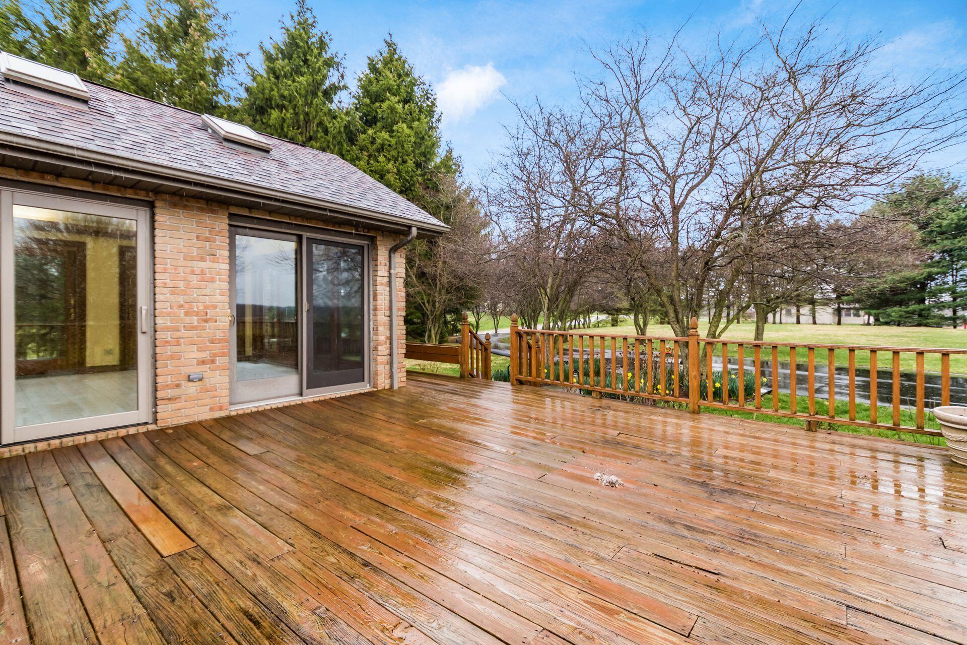 4100 White Road Centerburg, OH 43011 - Photo 35 of 43 Back Deck