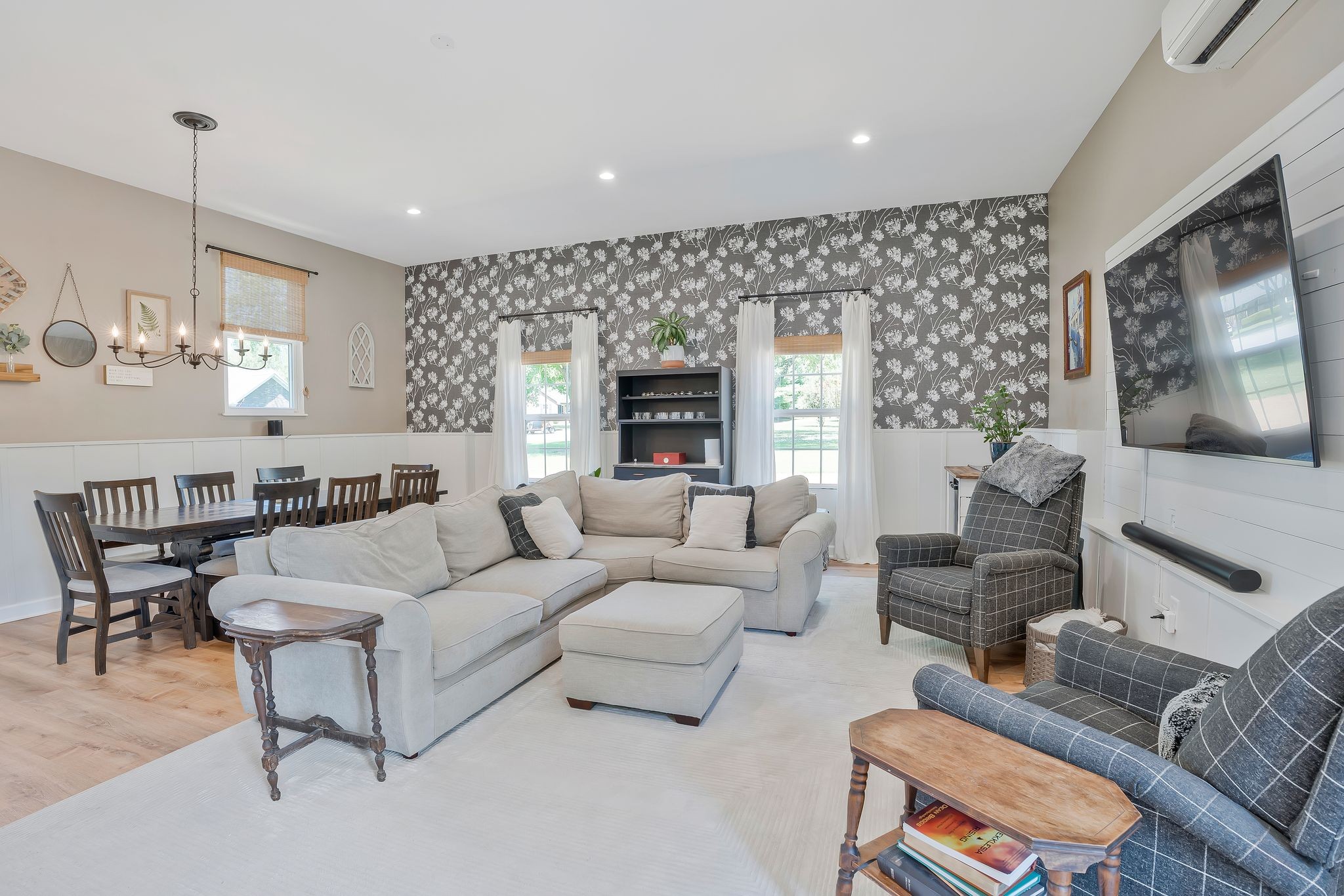 2808 Windy Way Thompson's Station, TN 37179 - Photo 12 of 39 a living room with furniture and a fireplace