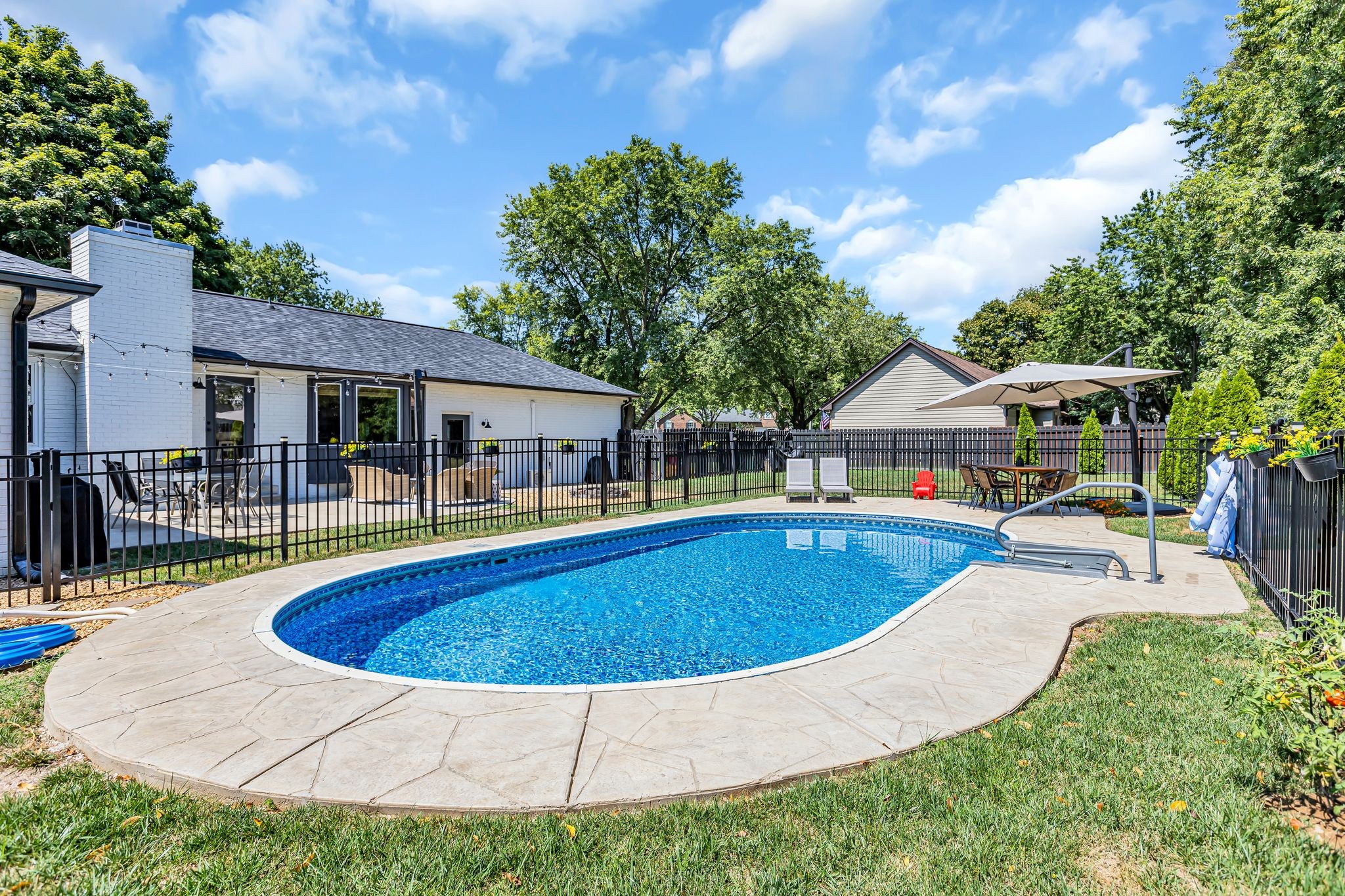 2808 Windy Way Thompson's Station, TN 37179 - Photo 29 of 39 a view of swimming pool and lounge chair