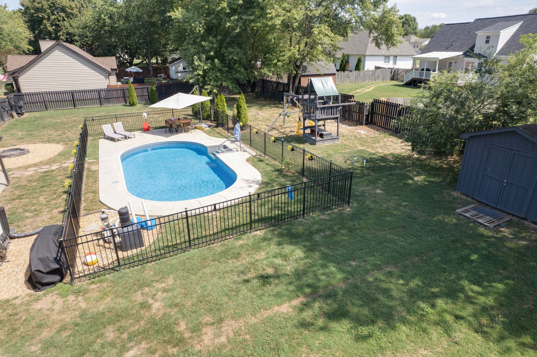 2808 Windy Way Thompson's Station, TN 37179 - Photo 37 of 39 a view of a house with backyard porch and sitting area