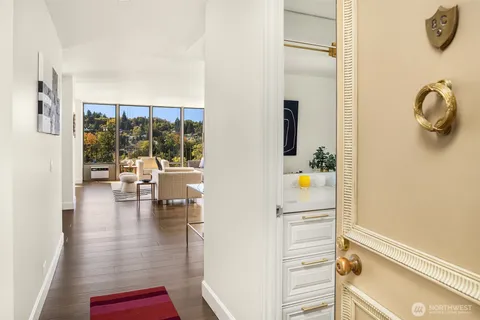 a view of living room with furniture and window