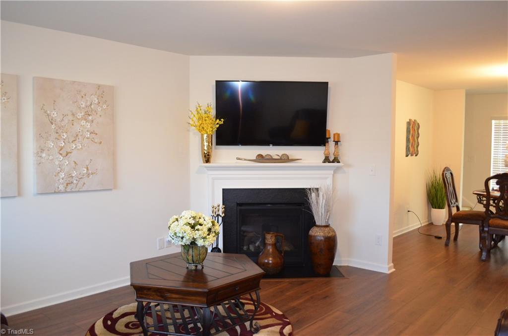 4688 Heatherly Road Winston-Salem, NC 27105 - Photo 3 of 17 Fireplace with gas logs
