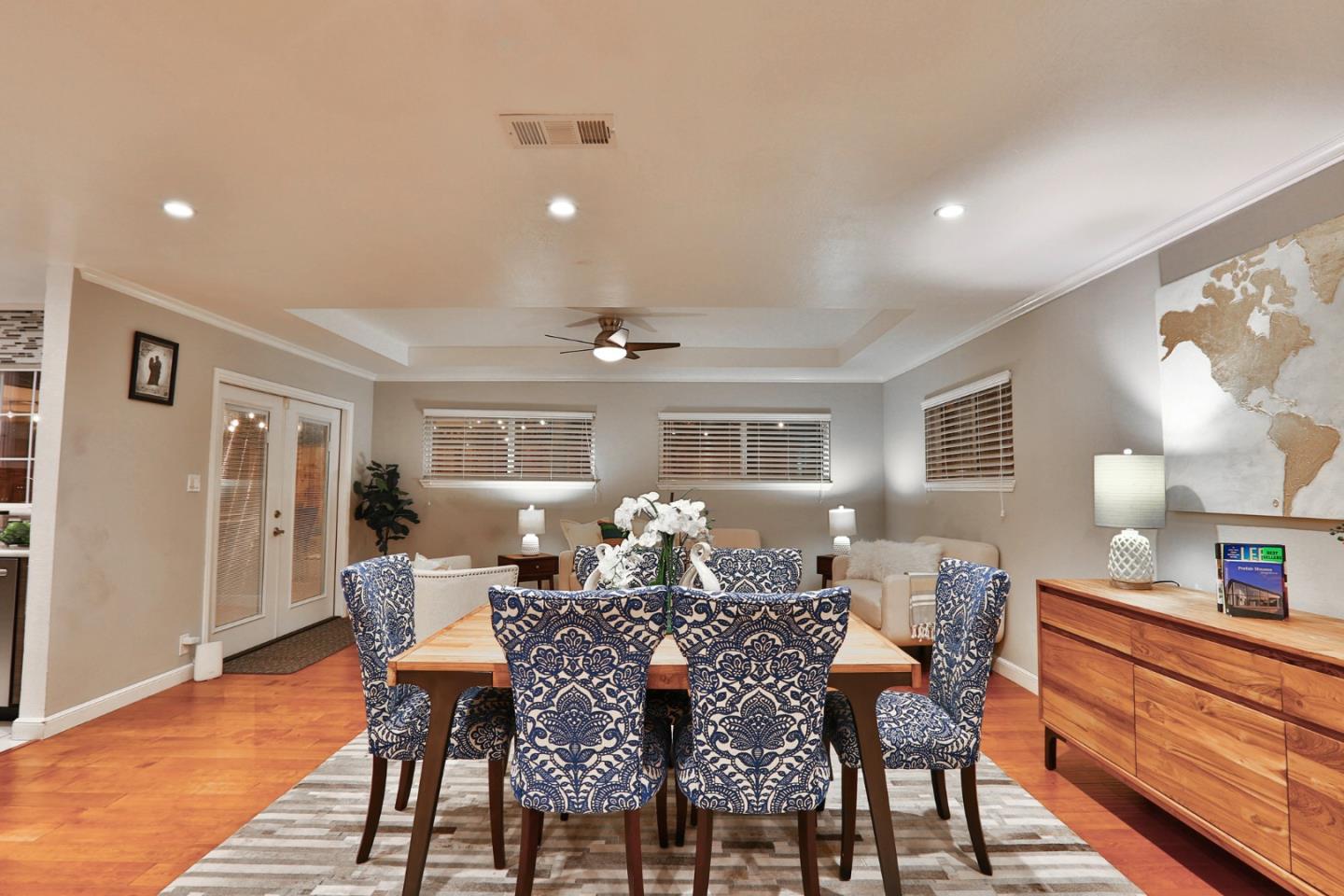 1920 Playa Street San Mateo, CA 94403 - Photo 12 of 43 a view of a dining room with furniture