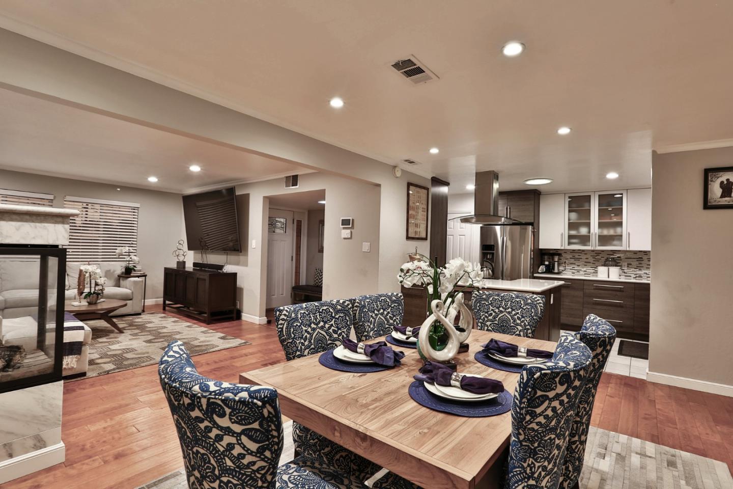1920 Playa Street San Mateo, CA 94403 - Photo 14 of 43 a living room with furniture kitchen and a table