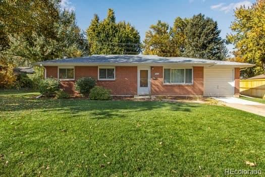 355 32nd Street Boulder, CO 80305 - Photo 1 of 14 a front view of house with yard and green space