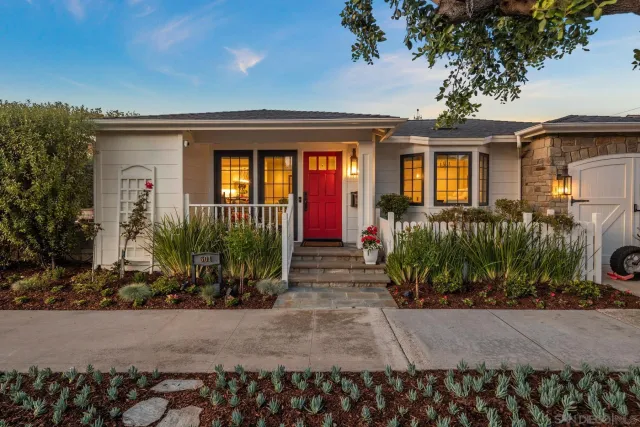 front view of a house