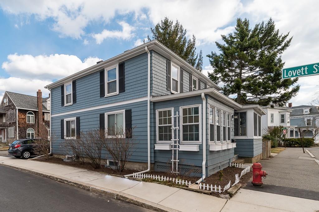 16 Bartlett Street Beverly, MA 01915 - Photo 20 of 28 a view of a house with a yard