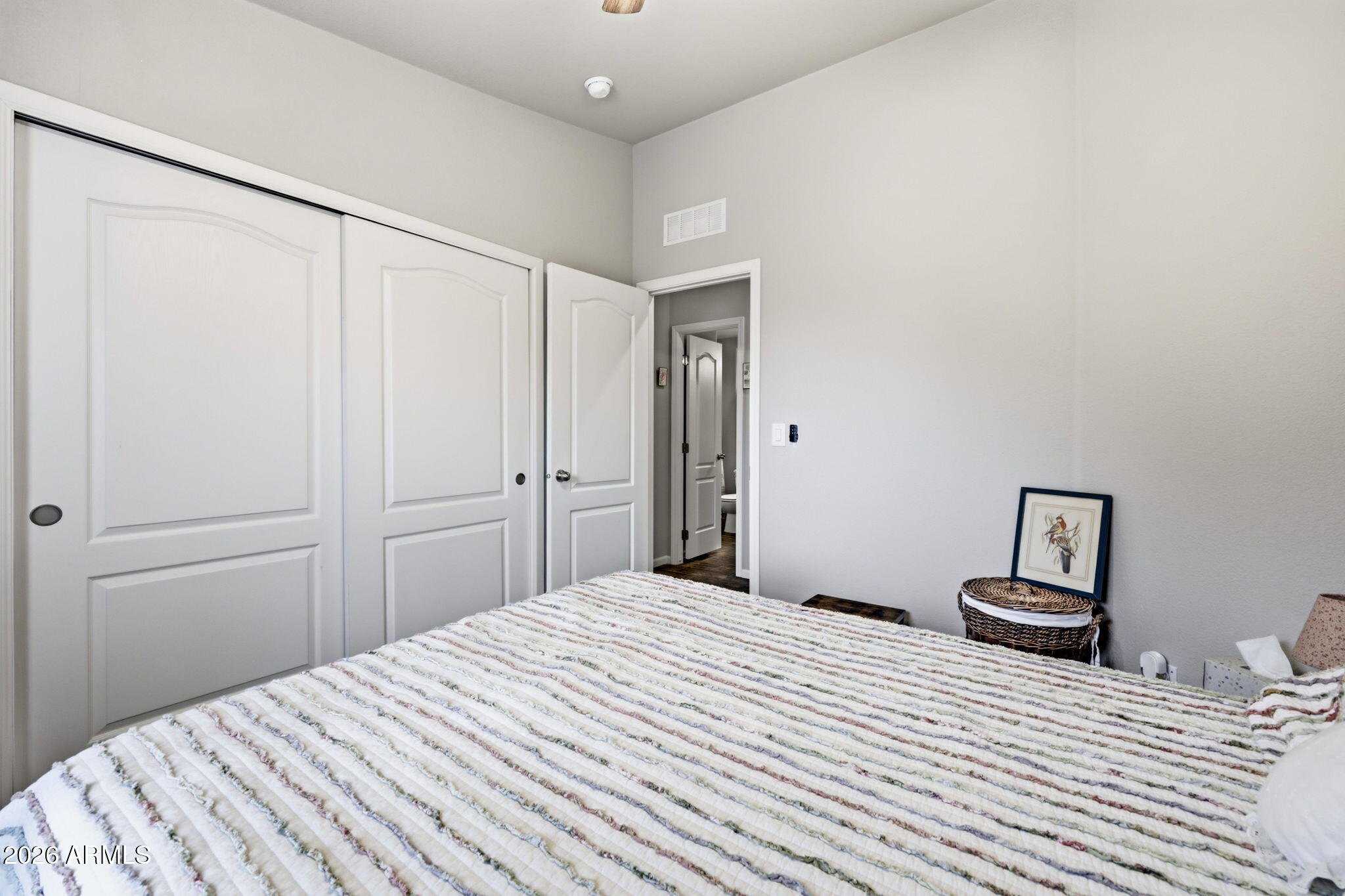 2145 Pulp Mill Road Clay Springs, AZ 85923 - Photo 18 of 33 a bedroom with a bed and a window