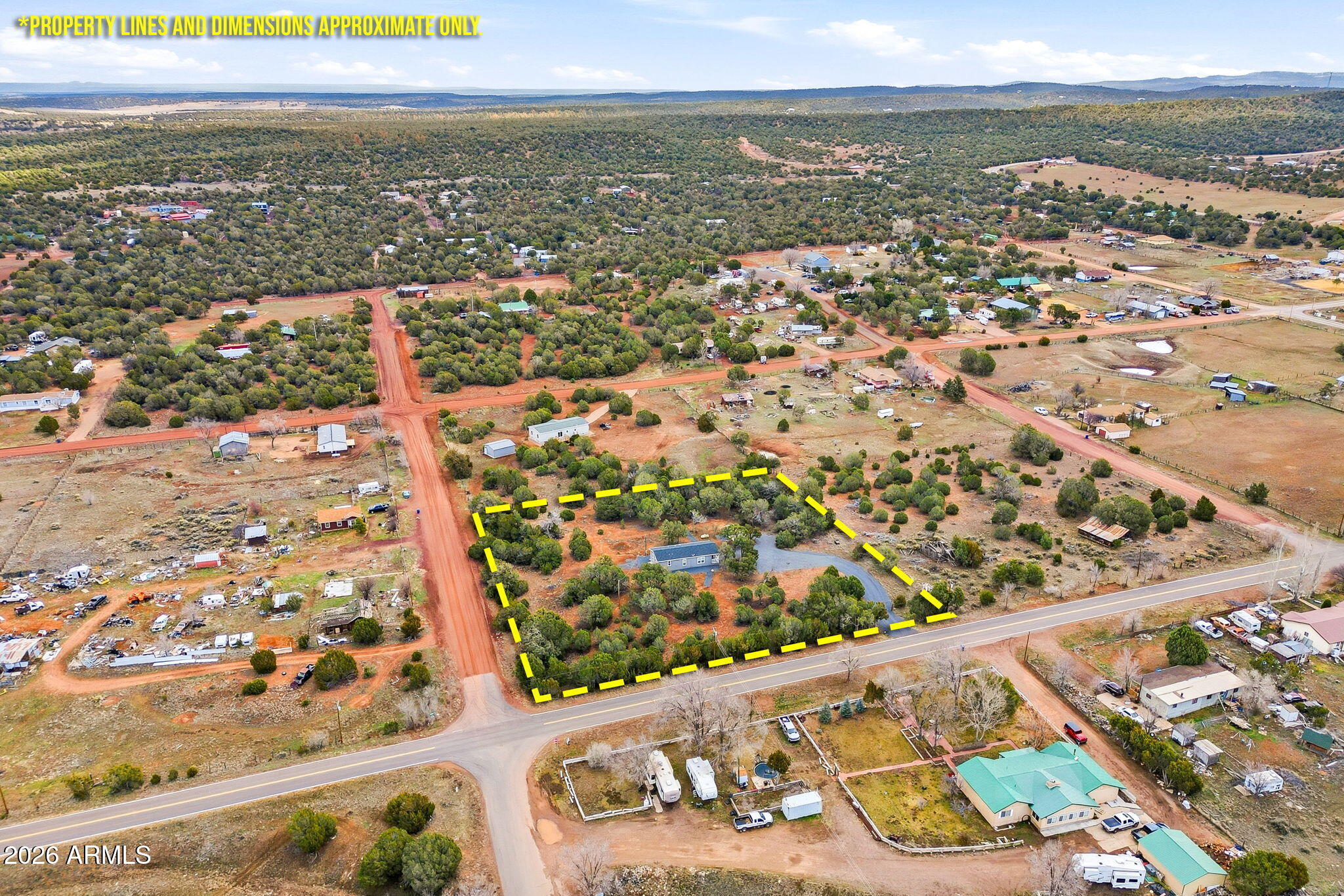 2145 Pulp Mill Road Clay Springs, AZ 85923 - Photo 28 of 33 a view of city and ocean