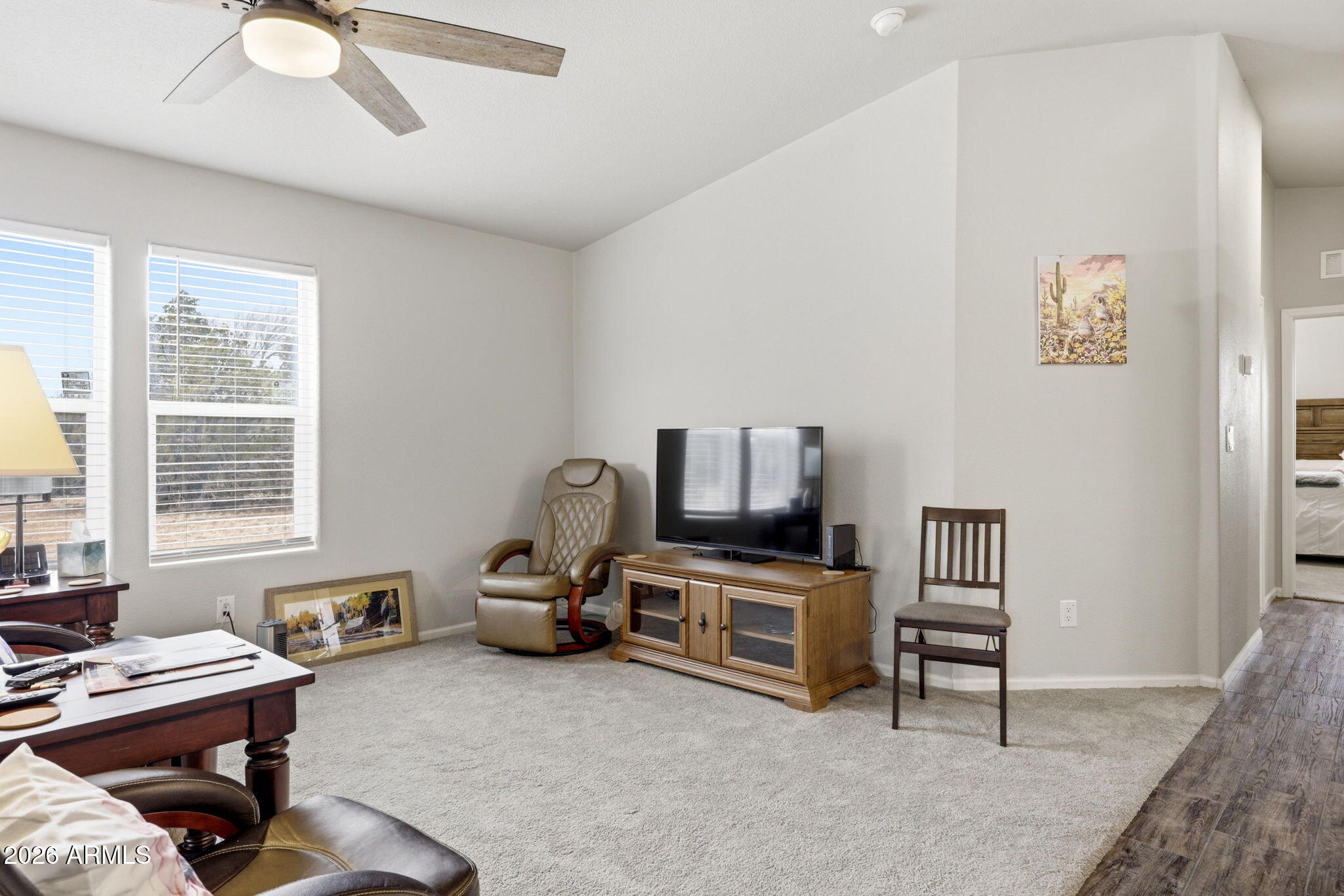 2145 Pulp Mill Road Clay Springs, AZ 85923 - Photo 7 of 33 a view of a workspace with furniture and a window