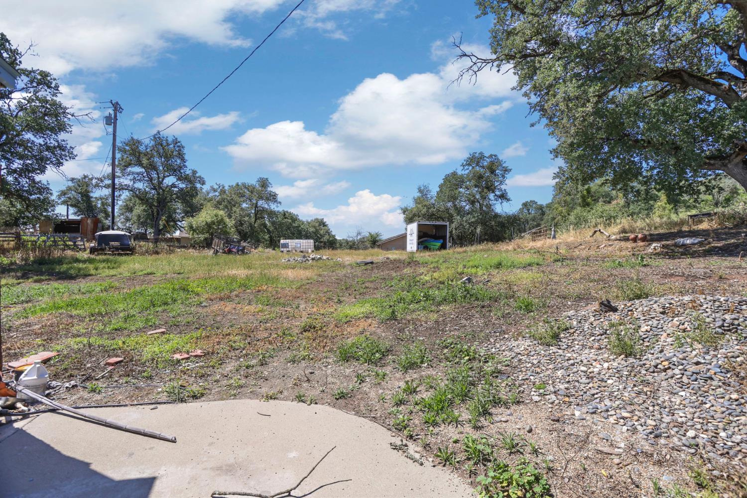 901 Quail Oaks Road Valley Springs, CA 95252 - Photo 53 of 59 a view of a yard with an trees