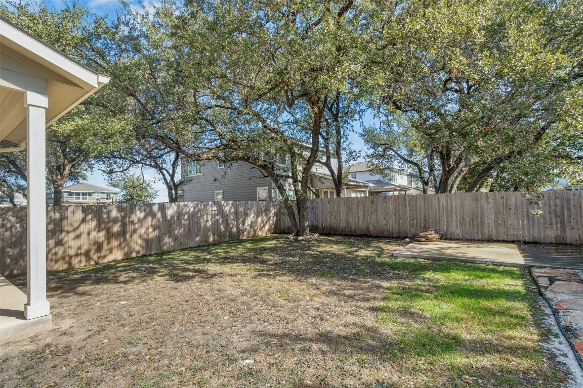 10405 Tree Duck Drive Austin, TX 78748 - Photo 26 of 33 Fenced backyard with a patio