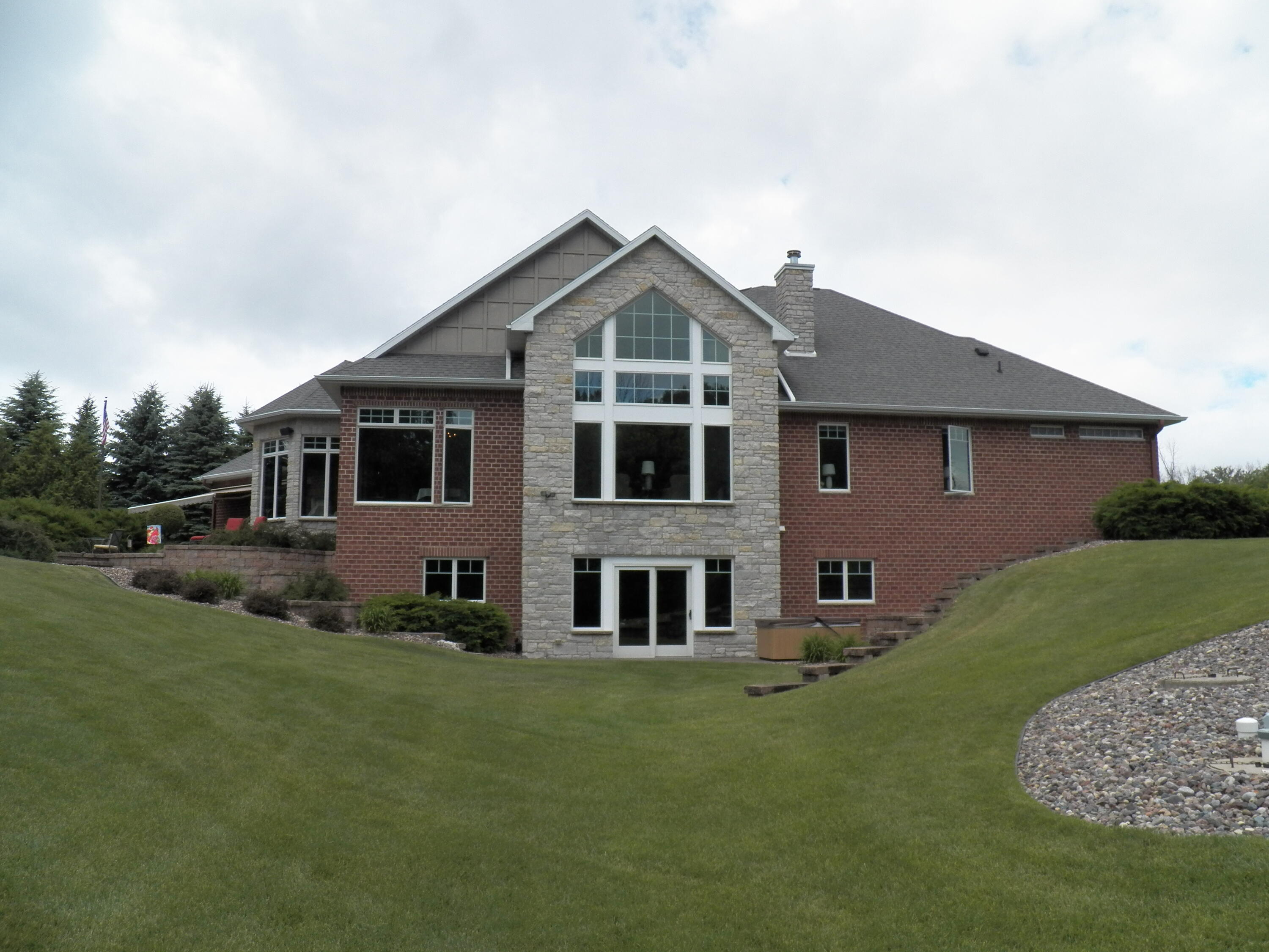 11105 Meadow Ridge Road Whitelaw, WI 54247 - Photo 81 of 126 Rear View of House