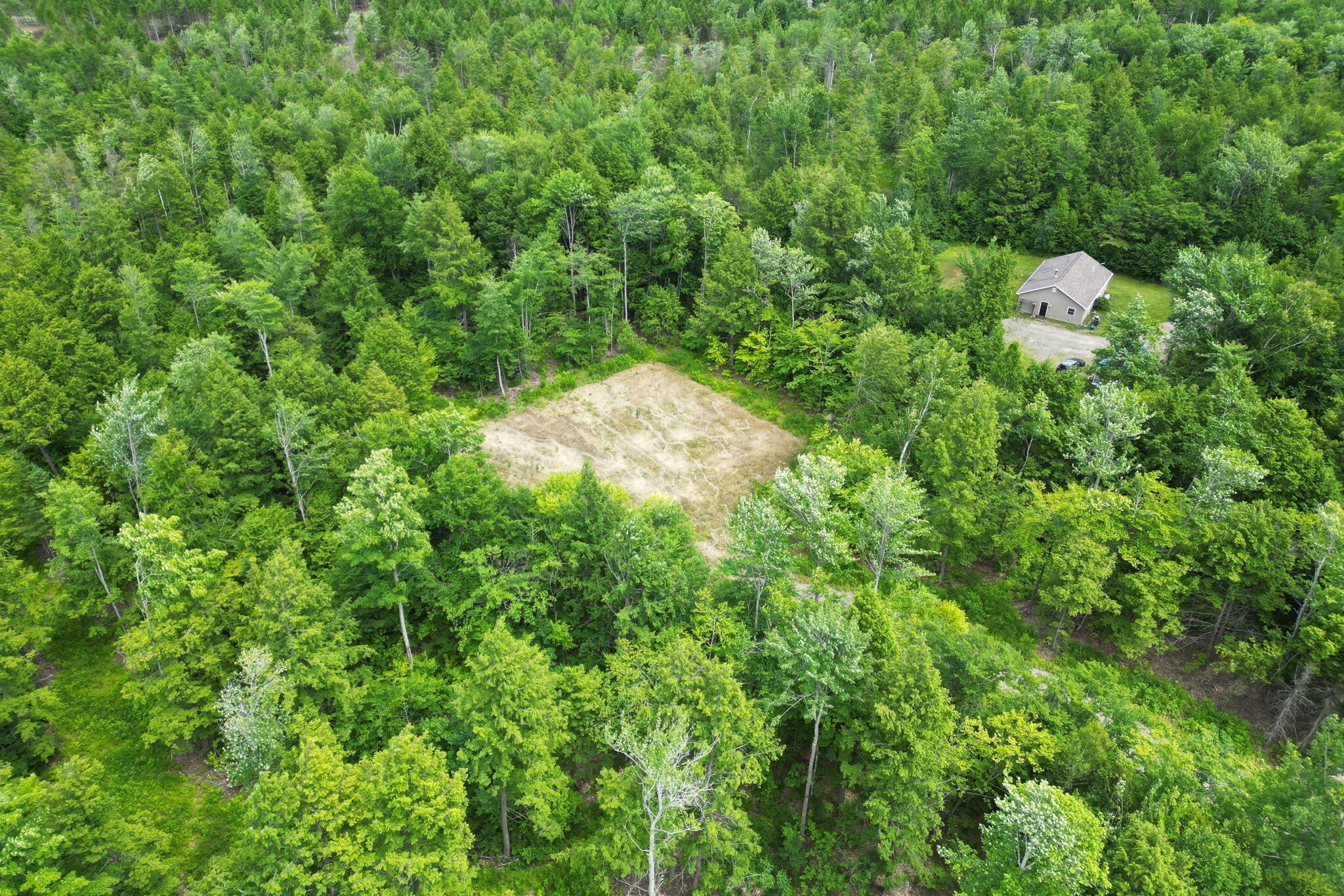 Lot 1 White Point Estates Road Lincoln, ME 04457 - Photo 6 of 16 Areal from Left