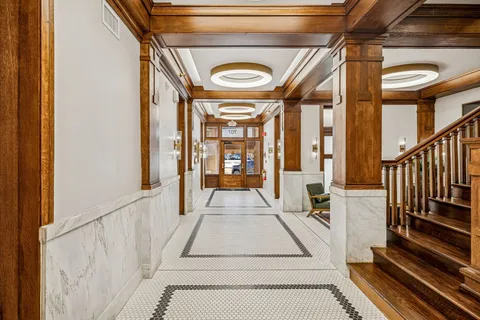 a view of an entryway