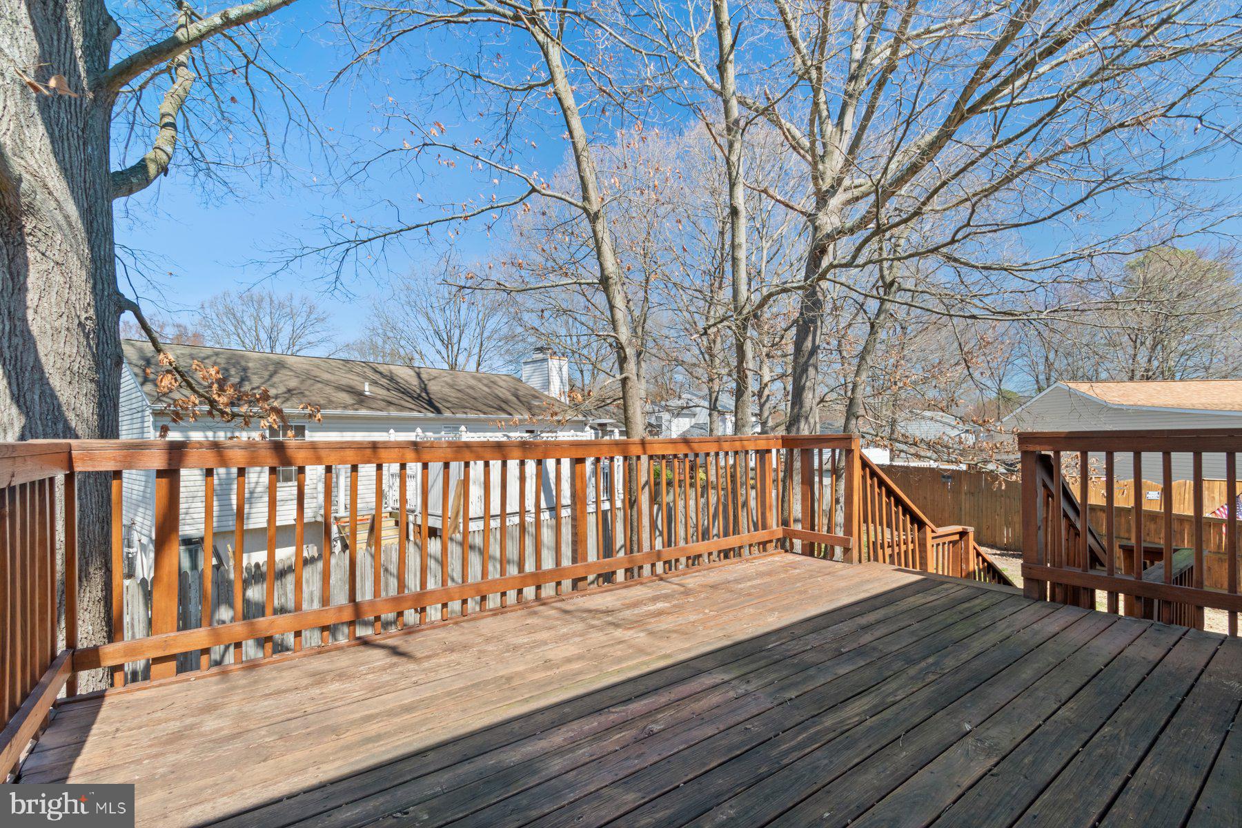 1512 Pullman Drive Severn, MD 21144 - Photo 29 of 34 a view of deck with wooden floor and outdoor space
