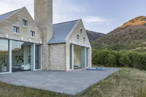 a front view of a house with yard