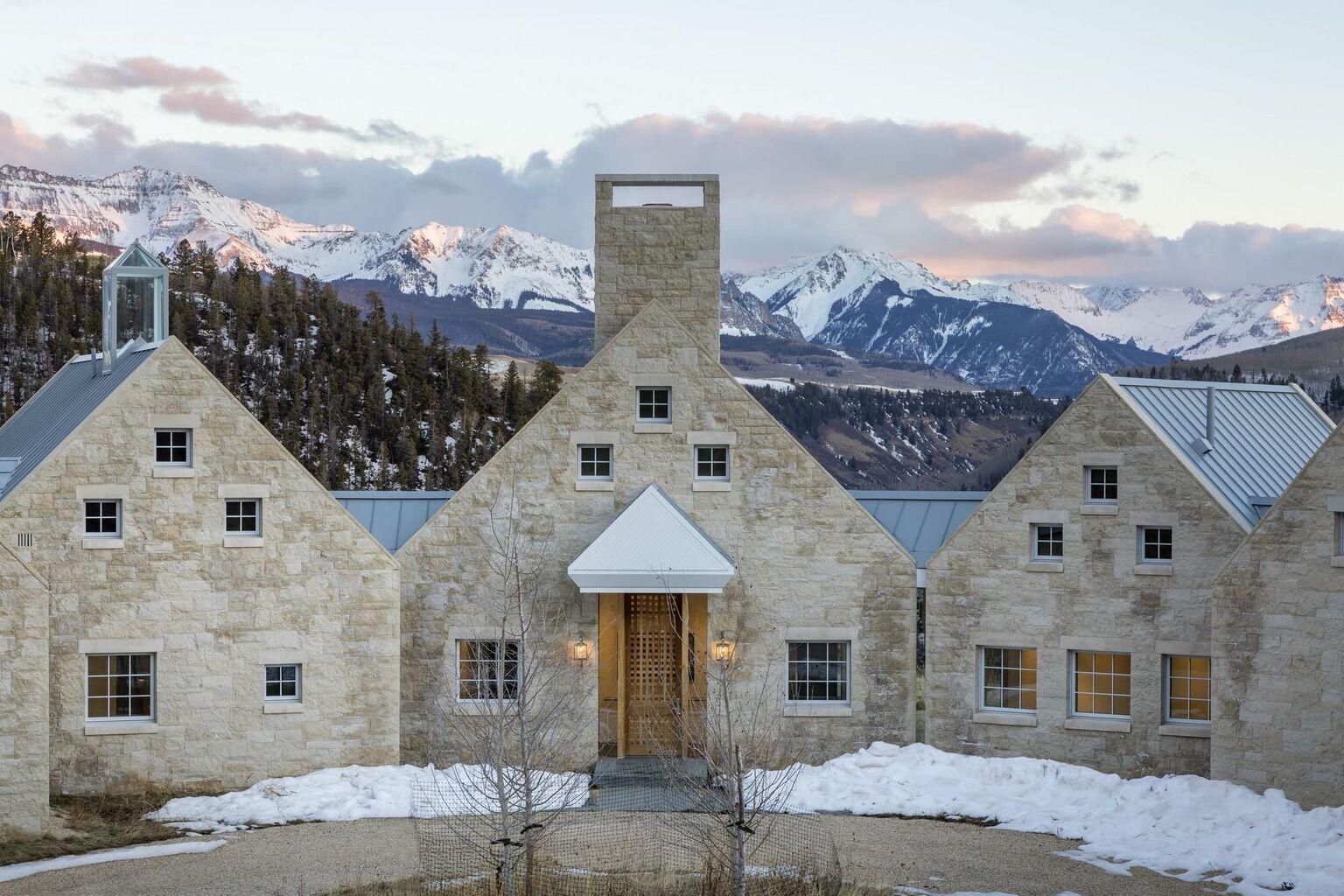 1068 Wilson Way Telluride, CO 81435 - Photo 36 of 40 a view of a big building in front of the road