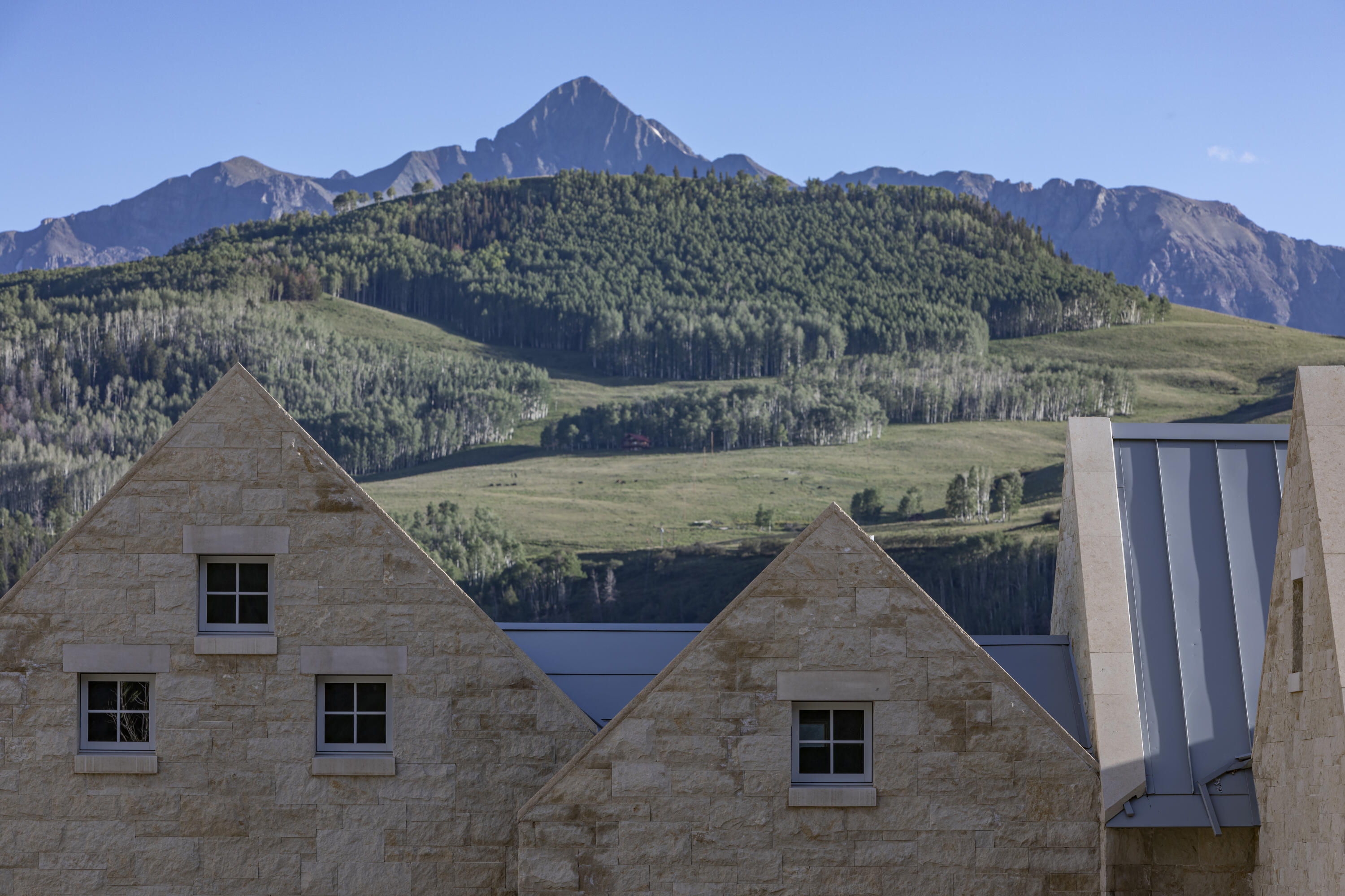 1068 Wilson Way Telluride, CO 81435 - Photo 37 of 40 a aerial view of a house