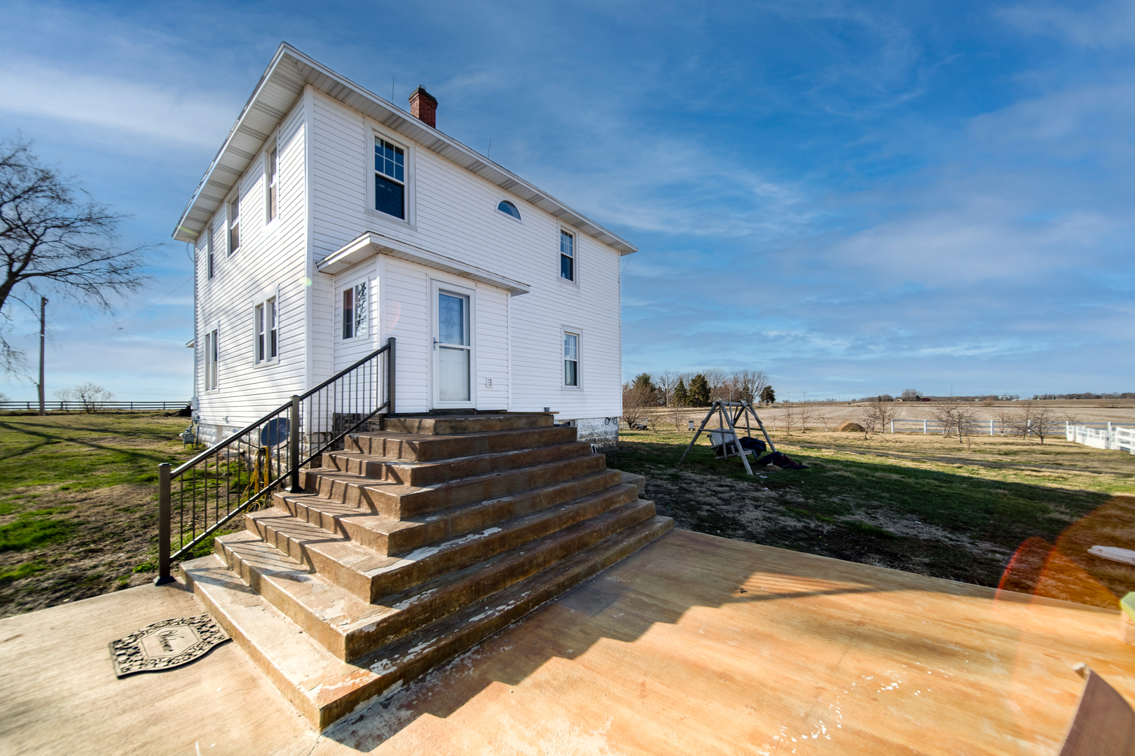 1801 Lee Center Road Amboy, IL 61310 - Photo 36 of 45 a view of a house with a yard