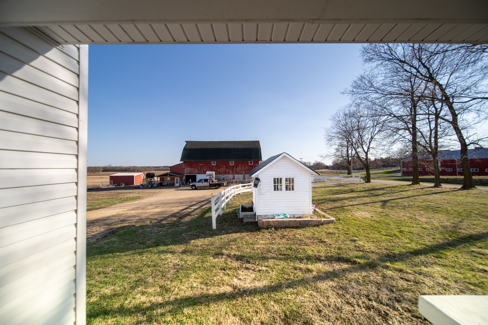 1801 Lee Center Road Amboy, IL 61310 - Photo 40 of 45 a house view with a swimming pool