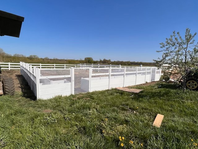 1801 Lee Center Road Amboy, IL 61310 - Photo 44 of 45 a view of a terrace with a garden