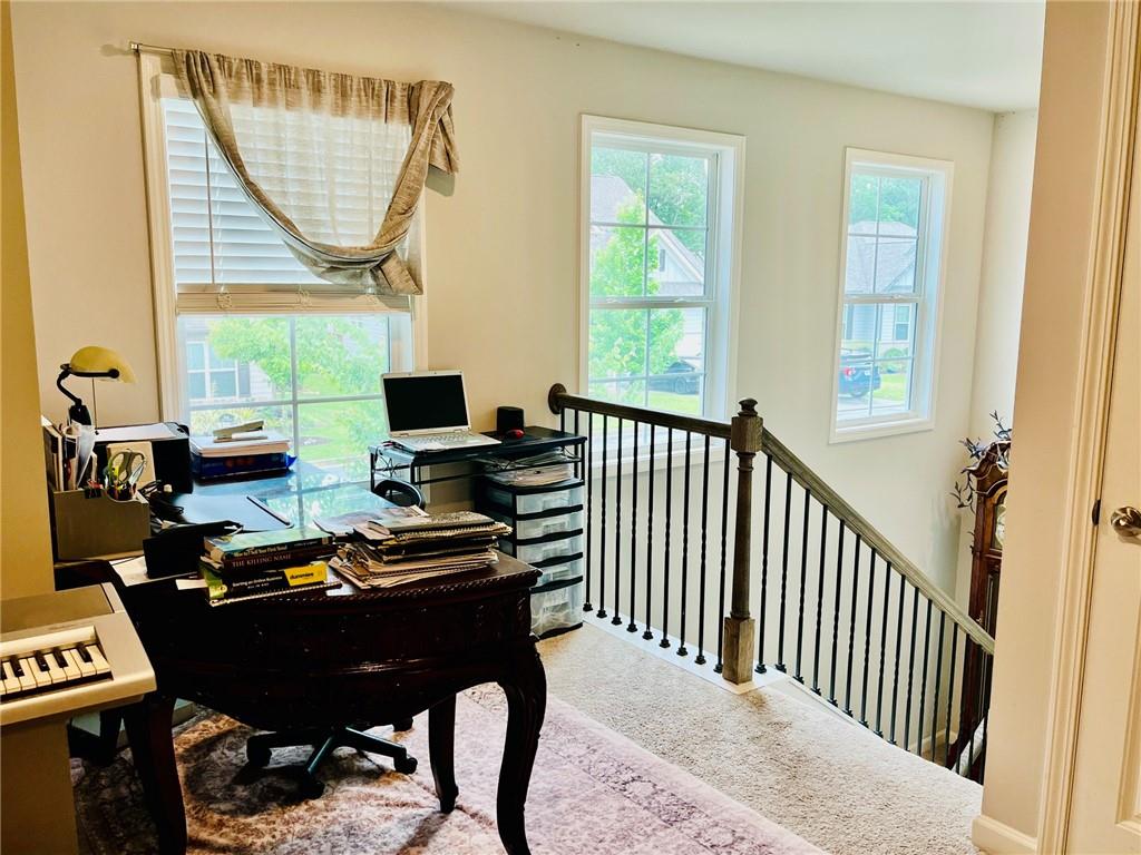 3015 Winding Ridge Waleska, GA 30183 - Photo 20 of 40 a view of a workspace with furniture and a window