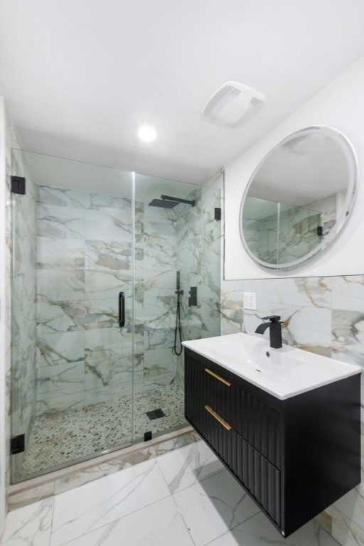 105 St Felix Street, Unit 1 Brooklyn, NY 11217 - Photo 7 of 11 a bathroom with a sink and a mirror