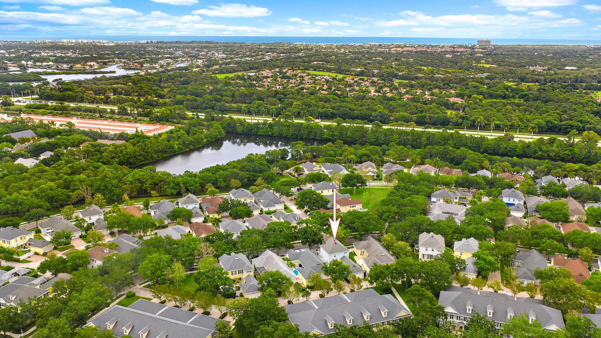 166 Honeysuckle Drive Jupiter, FL 33458 - Photo 24 of 26 a view of city and mountain
