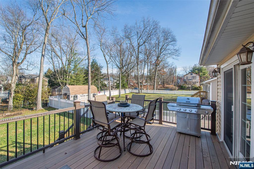 3 Springdale Road West Caldwell, NJ 07006 - Photo 34 of 38 a view of a patio with iron fence