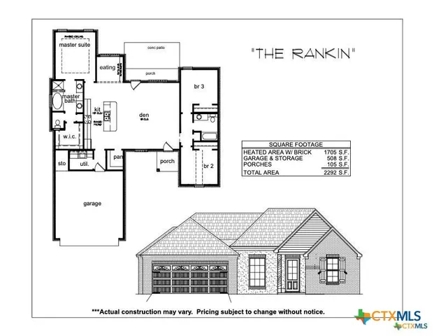 $399,900 | 1207 Rylee Lane, Salado, TX 76571