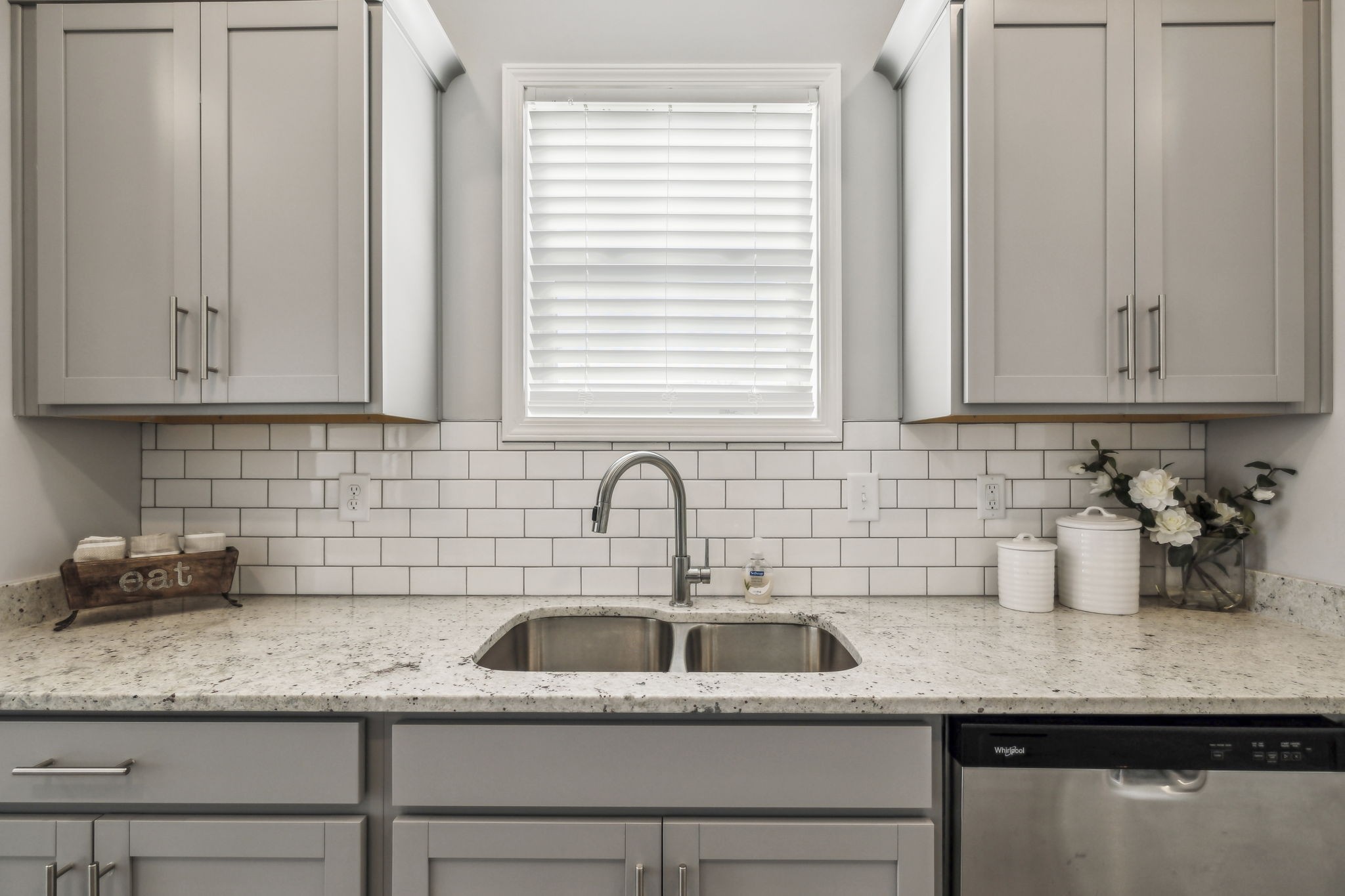 300 Carver Connection Lebanon, TN 37087 - Photo 11 of 36 a kitchen with granite countertop white cabinets sink and window