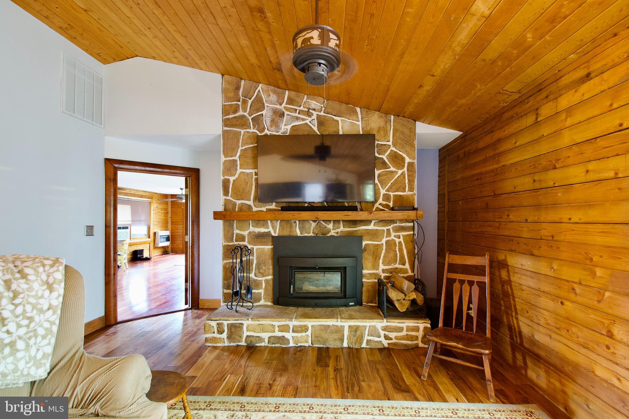 15301 Poplar Hill Road Accokeek, MD 20607 - Photo 12 of 88 Stone fireplace