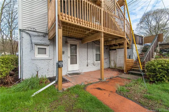 a car parked in front of a house