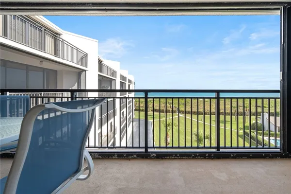 a view of front door