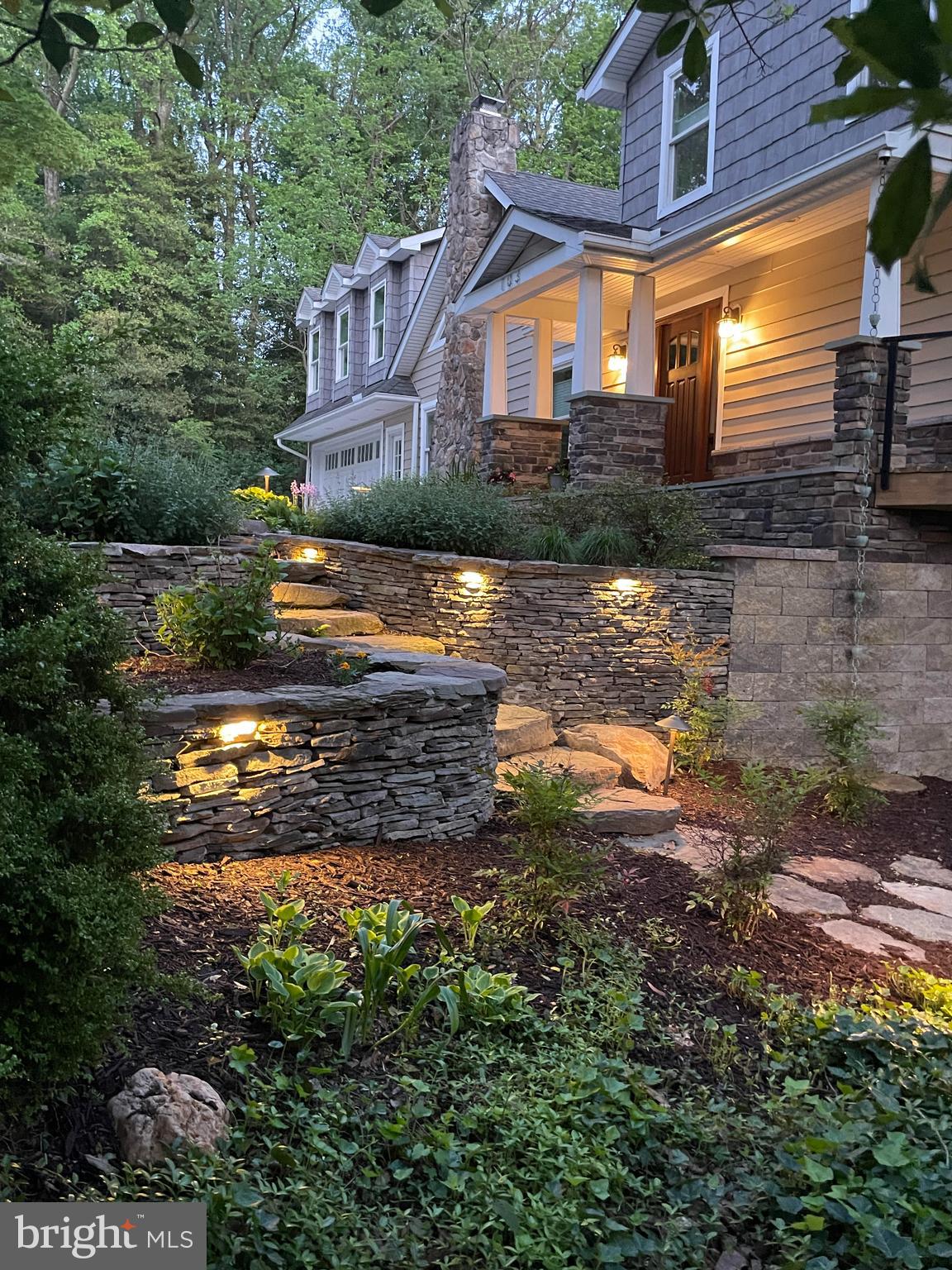 103 Spot Club Road Arnold, MD 21012 - Photo 46 of 78 Pathway from Water (landscape lighting)