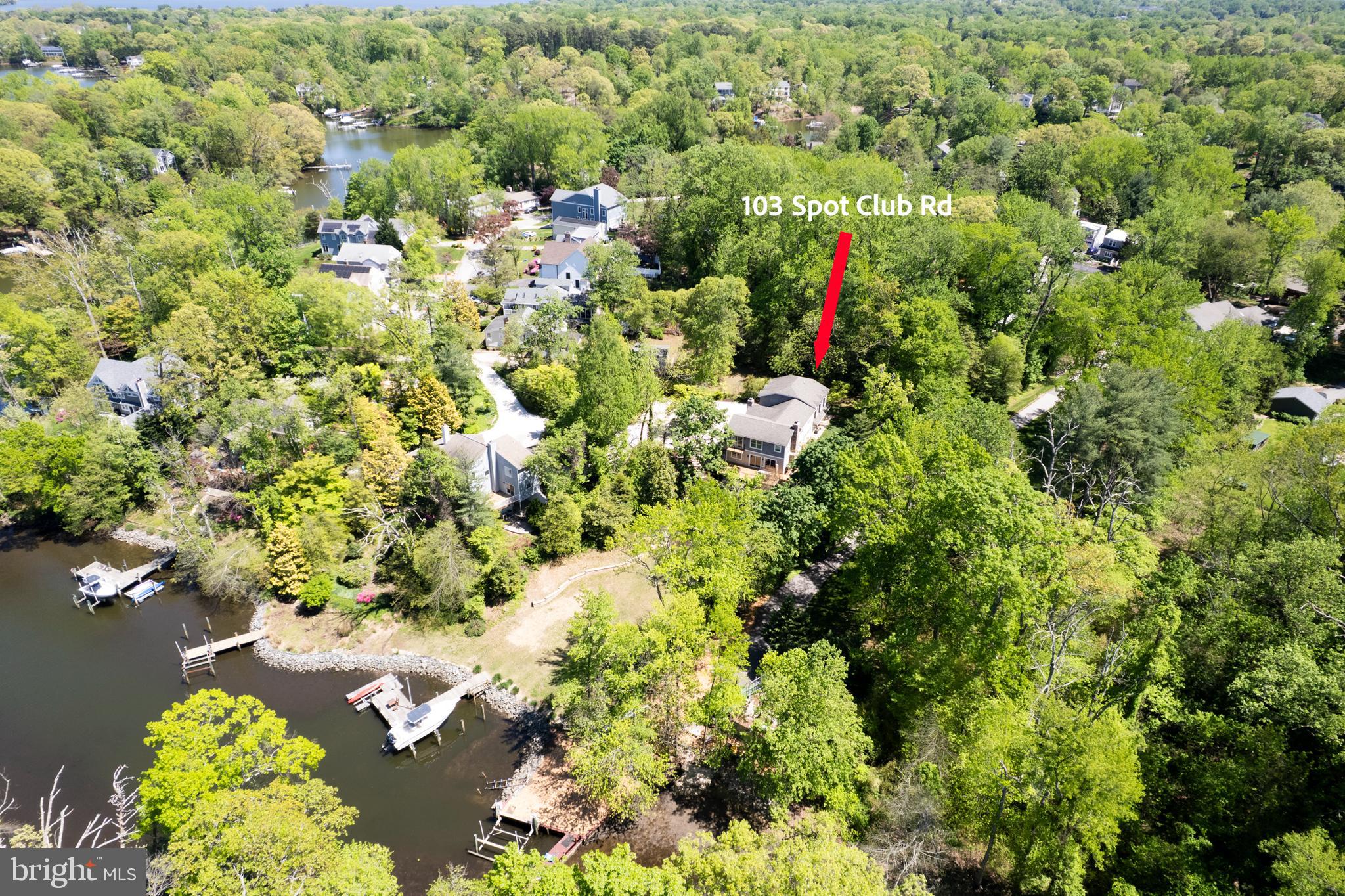 103 Spot Club Road Arnold, MD 21012 - Photo 67 of 78 Aerial 3