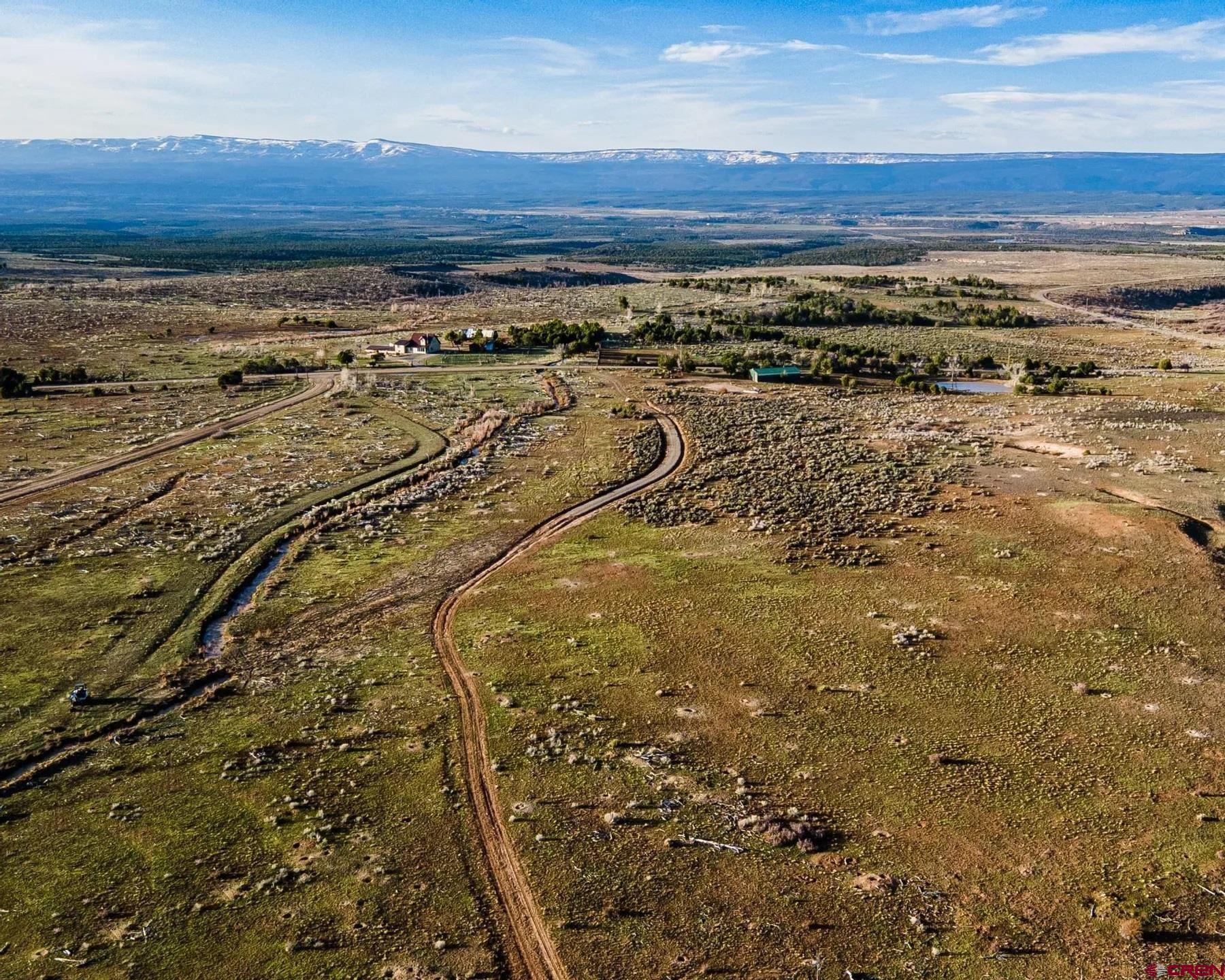 6998 East County Road U 29 Redvale, CO 81431 - Photo 7 of 27 a view of a room with wooden floor and trees in front of it
