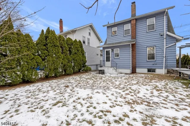 a backyard of a house