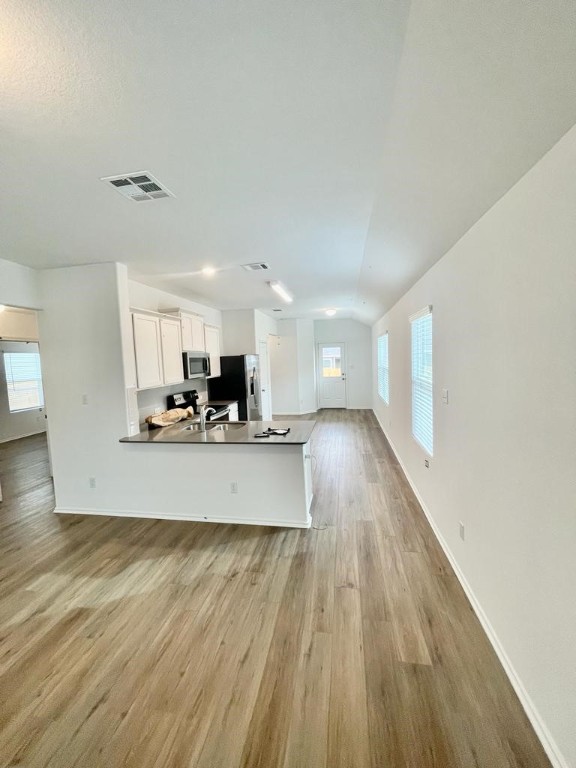 437 Perfect World Loop Jarrell, TX 76537 - Photo 3 of 17 a view of kitchen with cabinets