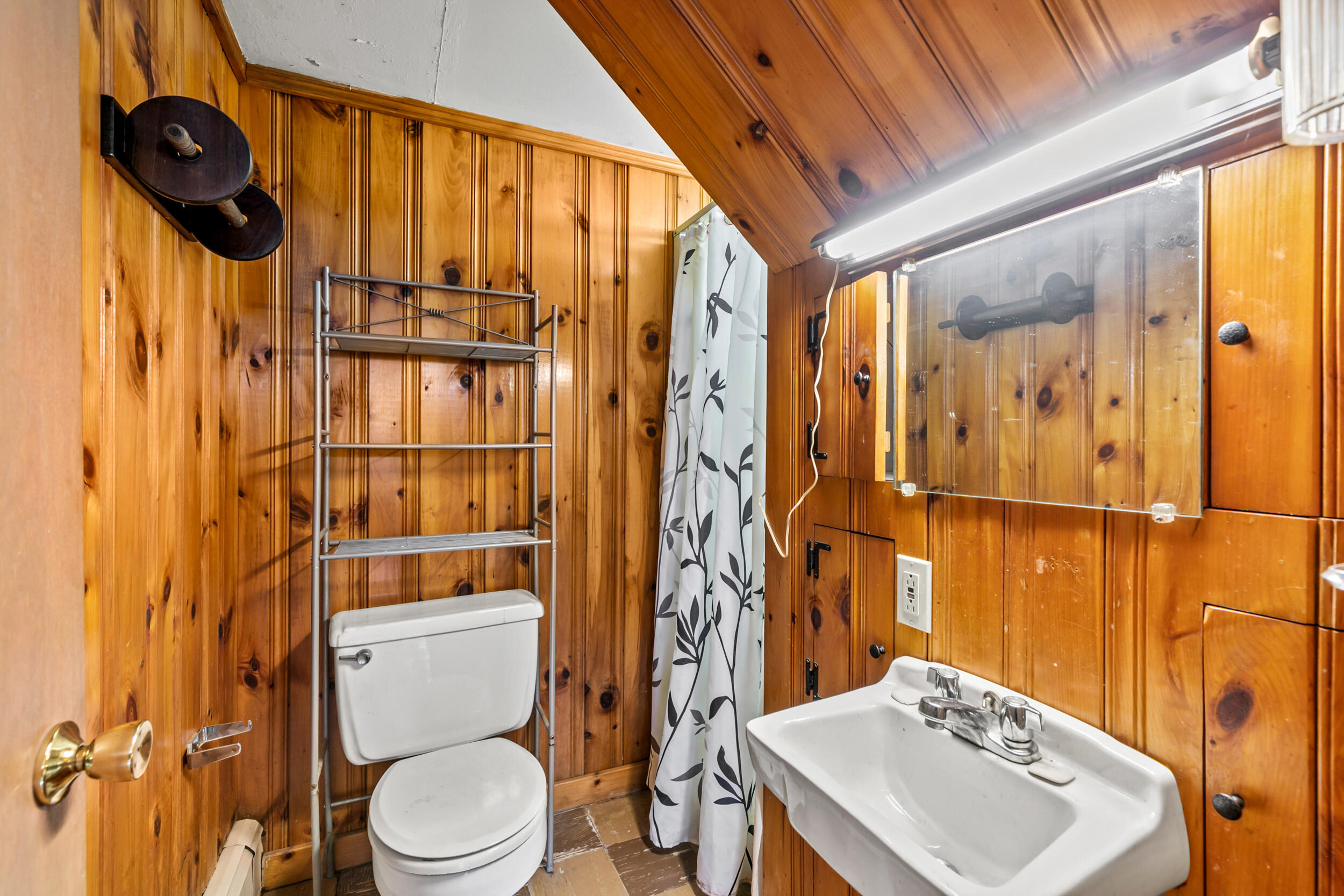 628 Main Street Lewiston, ME 04240 - Photo 13 of 17 Downstairs Bathroom
