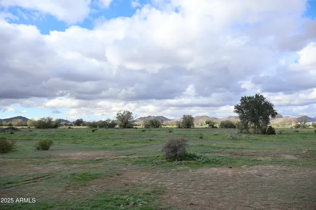 a view of an outdoor space and a yard