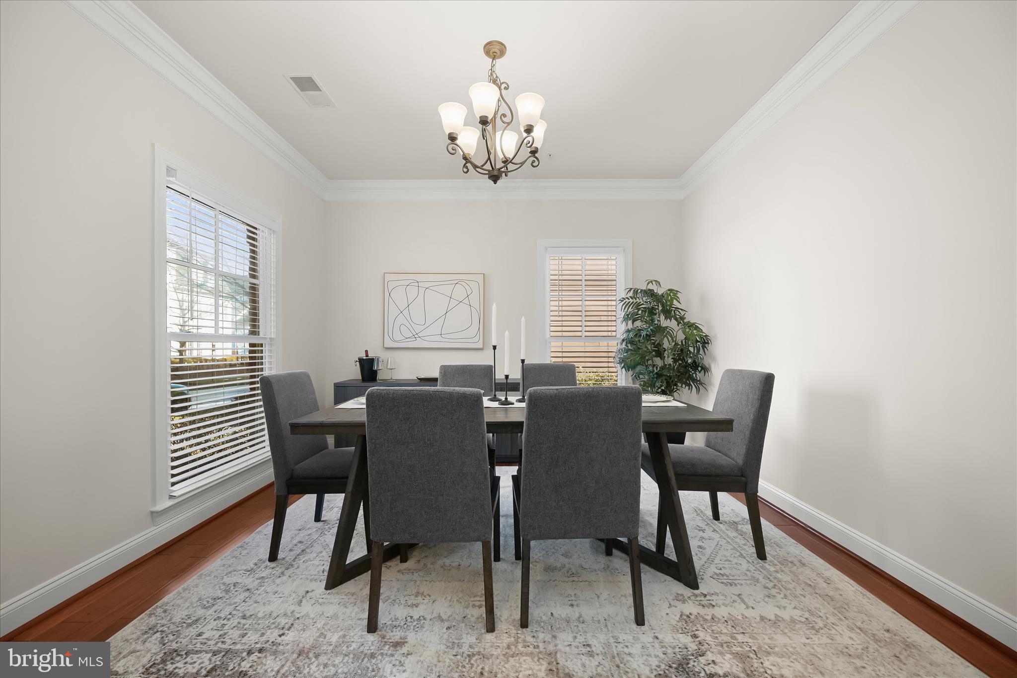 11419 Iager Boulevard Fulton, MD 20759 - Photo 4 of 58 a view of a dining room with furniture and chandelier