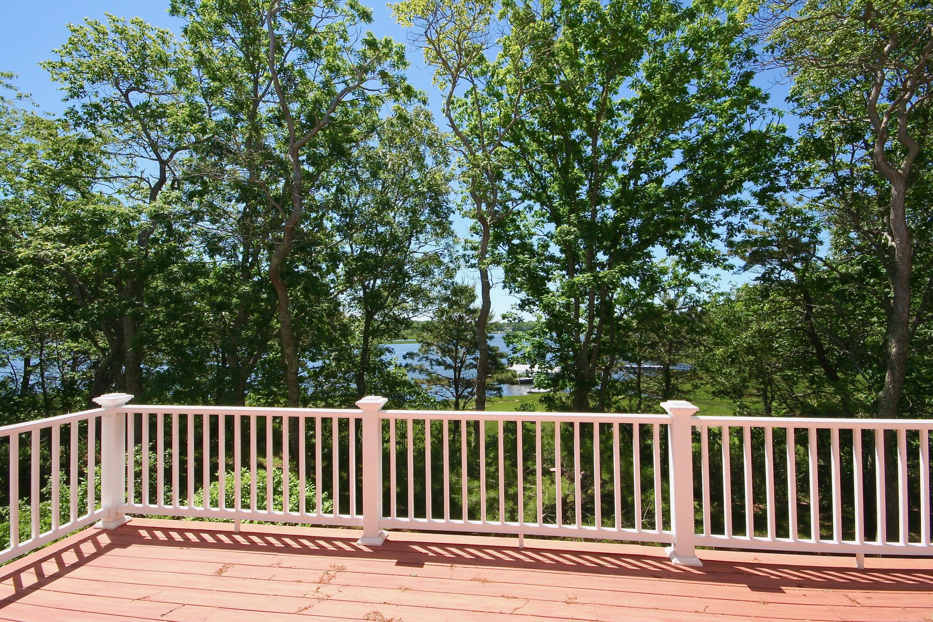 5 Point Road Mashpee, MA 02649 - Photo 20 of 29 a view of balcony with wooden floor